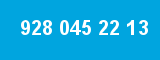 928 045 22 13 928 045 22 13